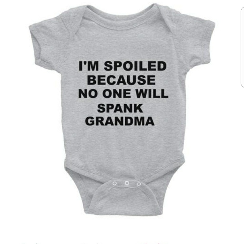 Spoiled Because No One Will Spank Grandma Baby